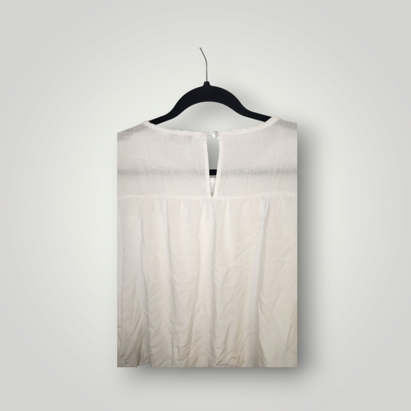 Jodifl Floral Embroidered White Top size 1x - Picture 3 of 12